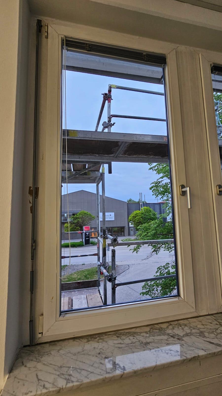 Fensterreinigung – Vorher