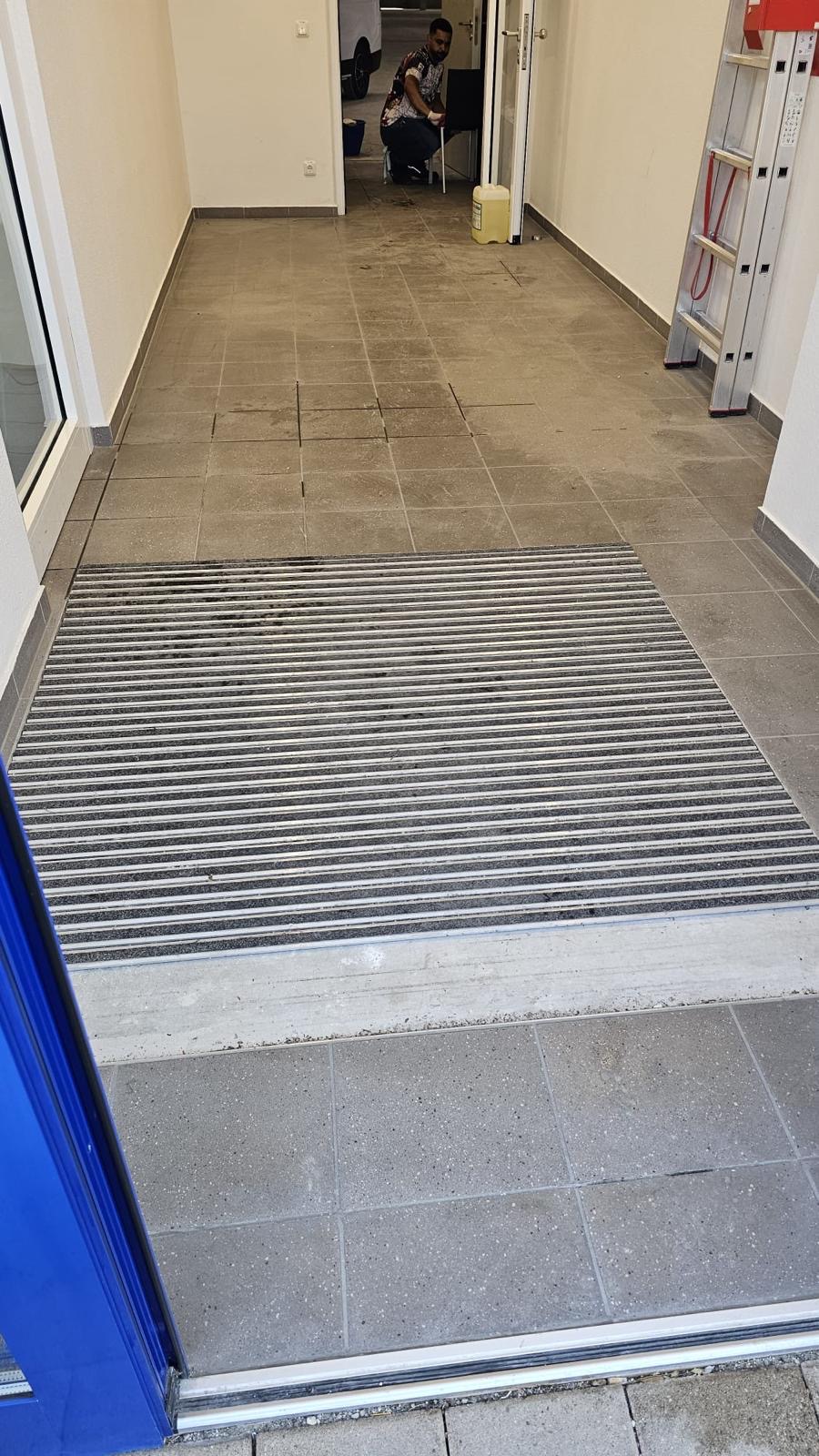 Flurreinigung – Vorher