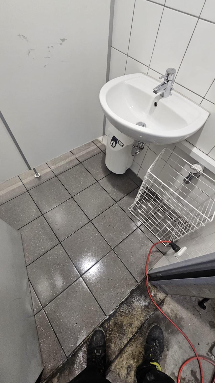 WC-Reinigung – Nachher